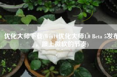 优化大师下载(Win10优化大师1.0 Beta 5发布，跟上微软的节奏)