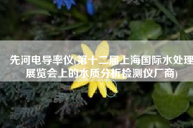 先河电导率仪(第十二届上海国际水处理展览会上的水质分析检测仪厂商)