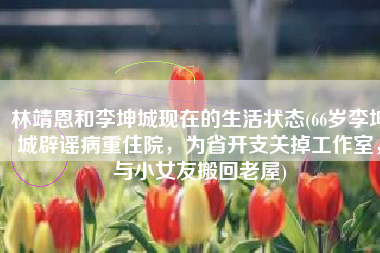 林靖恩和李坤城现在的生活状态(66岁李坤城辟谣病重住院，为省开支关掉工作室，与小女友搬回老屋)