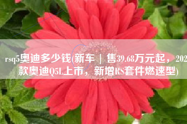 rsq5奥迪多少钱(新车 | 售39.68万元起，2022款奥迪Q5L上市，新增RS套件燃速型)