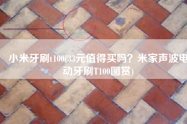 小米牙刷t100(33元值得买吗？米家声波电动牙刷T100图赏)