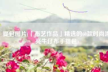 提包图片(「布艺作品」精选的60款时尚漂亮牛仔布手提包)
