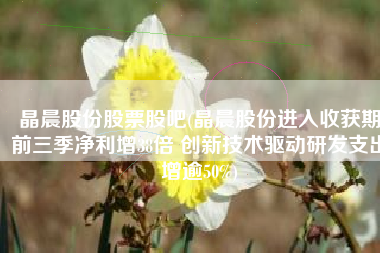 晶晨股份股票股吧(晶晨股份进入收获期前三季净利增38倍 创新技术驱动研发支出增逾50%)