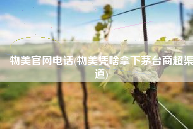 物美官网电话(物美凭啥拿下茅台商超渠道)