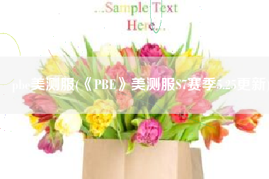 pbe美测服(《PBE》美测服S7赛季5.25更新)