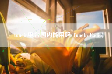 tunein电台国内能用吗(TuneIn Radio)
