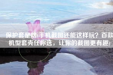 保护套是啥(手机截图还能这样玩？百款机型套壳任你选，让你的截图更有趣)