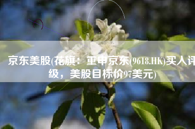 京东美股(花旗：重申京东(9618.HK)买入评级，美股目标价97美元)