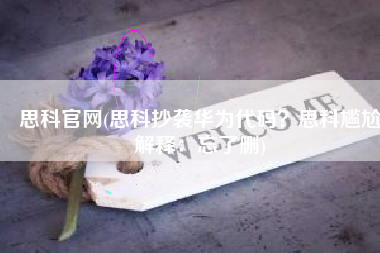 思科官网(思科抄袭华为代码？思科尴尬解释：忘了删)