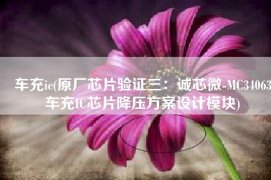 车充ic(原厂芯片验证三：诚芯微-MC34063车充IC芯片降压方案设计模块)