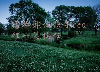 宿华卸任快手ceo 程一笑接任