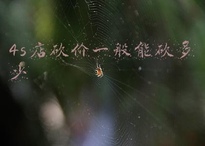 4s店如何砍价注意事项 买车注意事项如何砍价