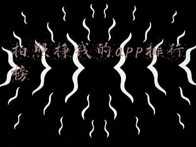 拍照挣钱的app排行榜