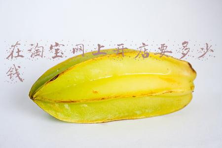 在淘宝网上开店要多少钱