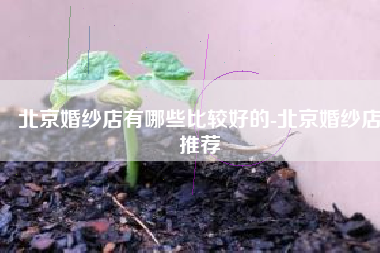 北京婚纱店有哪些比较好的-北京婚纱店推荐