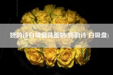 娇韵诗白吸盘洗面奶(娇韵诗 白吸盘) 娇韵诗白吸盘洗面奶(娇韵诗 白吸盘)