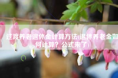过渡养老退休金计算方法(退休养老金如何计算？公式来了)