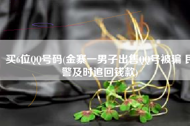 买6位QQ号码(金寨一男子出售QQ号被骗 民警及时追回钱款)