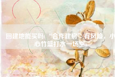 回建地能买吗(“合作建房”有风险，小心竹篮打水一场空)