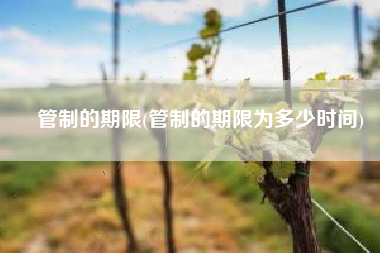 管制的期限(管制的期限为多少时间)