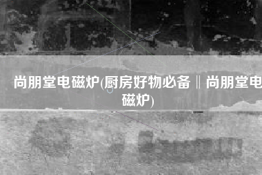 尚朋堂电磁炉(厨房好物必备‖尚朋堂电磁炉) 尚朋堂电磁炉(厨房好物必备‖尚朋堂电磁炉)