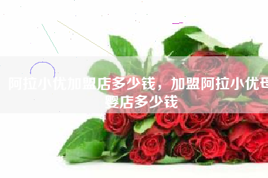 阿拉小优加盟店多少钱，加盟阿拉小优母婴店多少钱