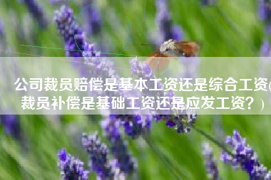 公司裁员赔偿是基本工资还是综合工资(裁员补偿是基础工资还是应发工资？)