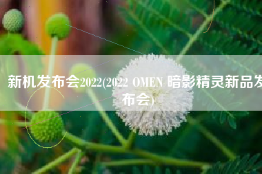 新机发布会2022(2022 OMEN 暗影精灵新品发布会)