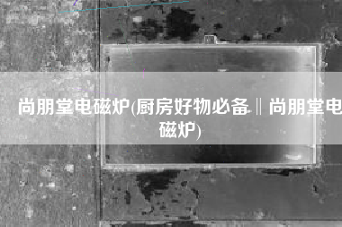尚朋堂电磁炉(厨房好物必备‖尚朋堂电磁炉)