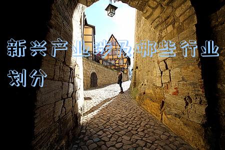 新兴产业涉及哪些行业划分