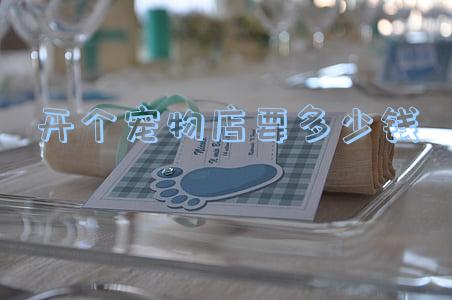 开个宠物店多少钱(开一个宠物店多少钱)