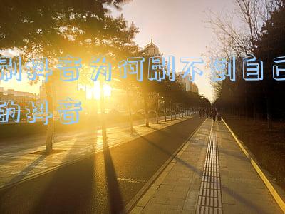 刷抖音为何刷不到自己的抖音