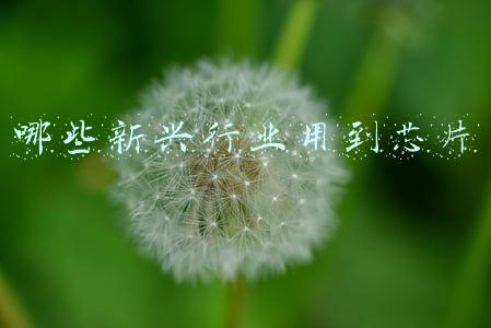 哪些新兴行业用到芯片