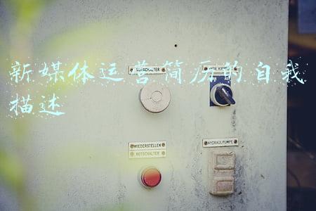 新媒体运营简历技能(新媒体运营简历怎样制作？)