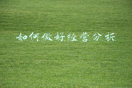 如何做好一个经营者(如何做好一名经营者)