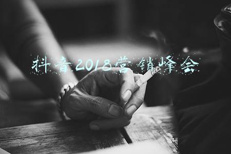 抖音2018营销峰会