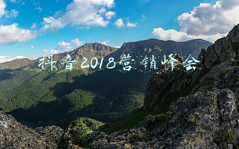 抖音2018营销峰会