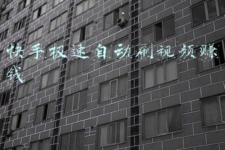 快手极速自动刷视频赚钱