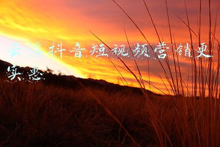 云浮抖音短视频营销更实惠