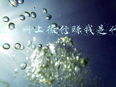 最近网上微信赚钱是什么