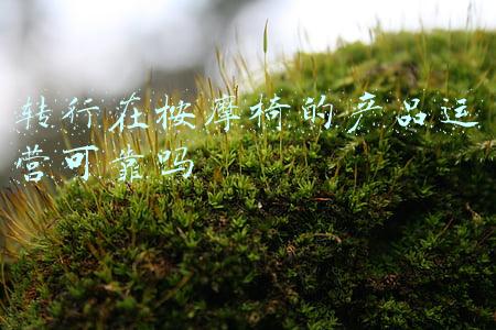 转行在按摩椅的产品运营可靠吗