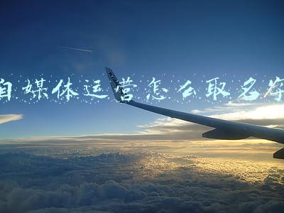 自媒体运营怎么取名字