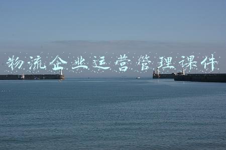 物流企业运营管理课件