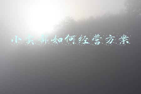 小卖部怎么经营与管理-小卖部怎么经营与管理表格