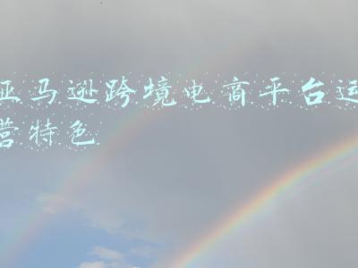 亚马逊是跨境电商平台(实例解析：什么是亚马逊跨境电商？)