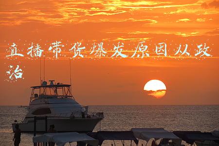 从政治角度分析直播带货(国家已经出手了，网络直播带货乱象何时停止？)