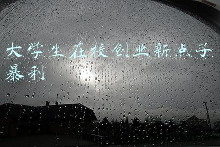 在校大学生创业的商机(聊聊那些潜藏在高校里的商机)