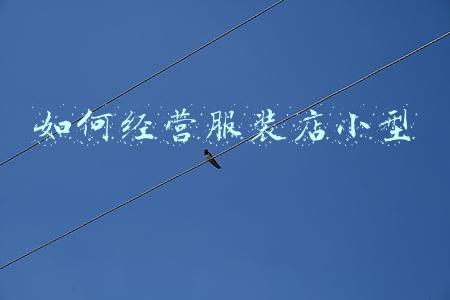 怎样开一家服装店(亲身说法)（怎样开一家服装店）