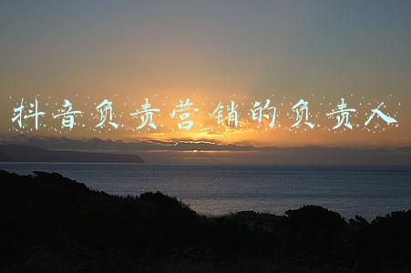 抖音负责营销的负责人