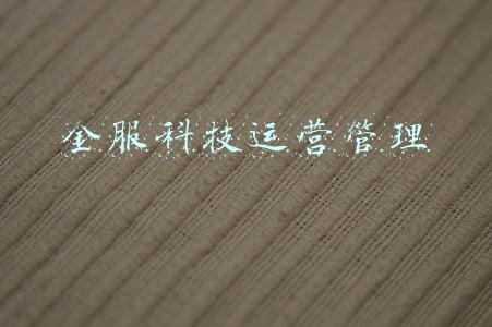 金服科技运营管理